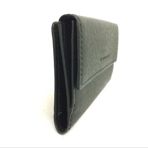 BURBERRY Logo Leather Coin Purse Key Case/1J4877 - Picture 2 of 7